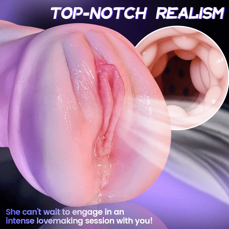 2026 New Model Beate - 5 Sucking & 10 Vibrating Vagina Masturbation Cup